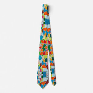 Trending FunkyTerrazzo Colourful Neck Tie