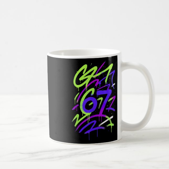 Trending Gen Z Alpha Six Seven 6 7 _5  Coffee Mug (Right)