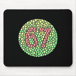 Trending Gen Z Alpha Six Seven 6 7 _7 Mouse Pad