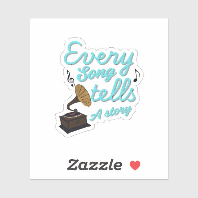 Trending Music Quotes Sticker  (Sheet)