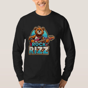 Trending Rizzler Meme Humour Rizzler Merch Viral M T-Shirt
