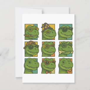 Trendosaurus Rex Postcard