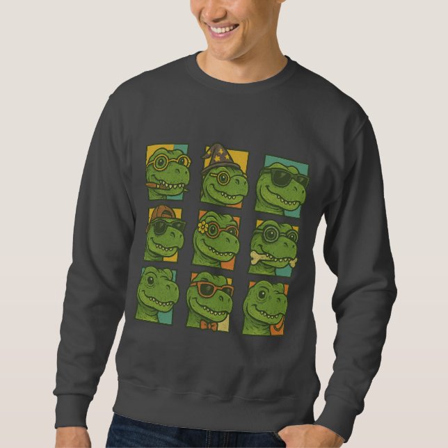 Trendosaurus Rex Sweatshirt (Front)
