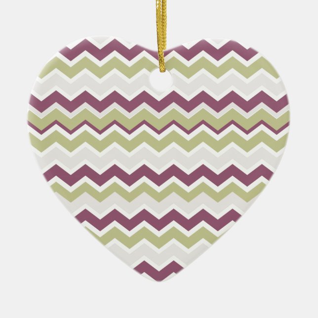 Trendy 2013 colours template ceramic tree decoration (Front)