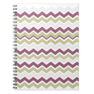 Trendy 2013 colours template spiral notebook