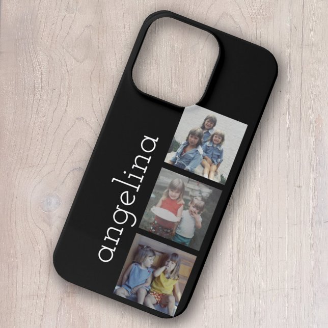 Trendy 3 Photos and Name - Can Change Black (Creator Uploaded)