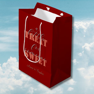 Trendy A Little Treat For Someone Sweet Vlentine Medium Gift Bag