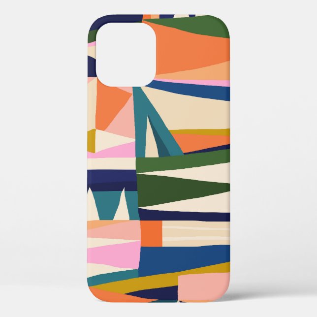 Trendy Abstract: Colourful Hand Drawn. Case-Mate iPhone Case (Back)