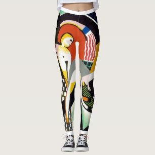 Trendy Abstract  Modern Art Women's Yoga Pants  