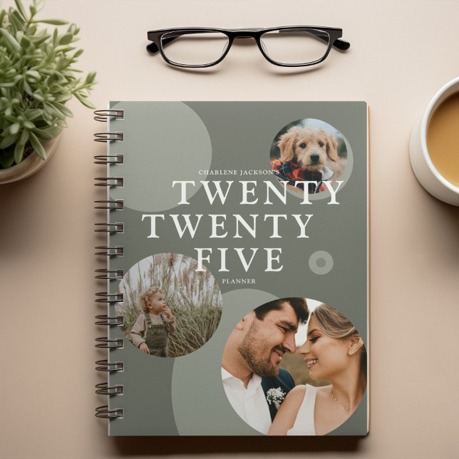 Trendy Abstract Photo Collage 2025 Planner (Creator Uploaded)