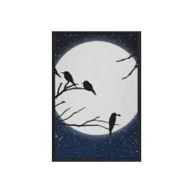 Trendy Abstract Wall Print – Unique Living Room D