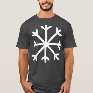 Trendy Aesthetic Cute Snowflake  T-Shirt