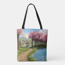 Trendy Aesthetic Everyday Canvas Tote Bag