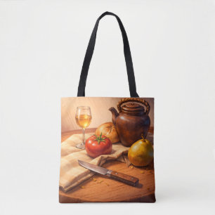 Trendy Aesthetic Everyday Canvas Tote Bag