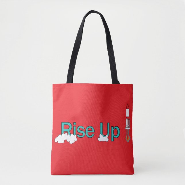 Trendy Aesthetic Everyday Canvas Tote Bag (Front)