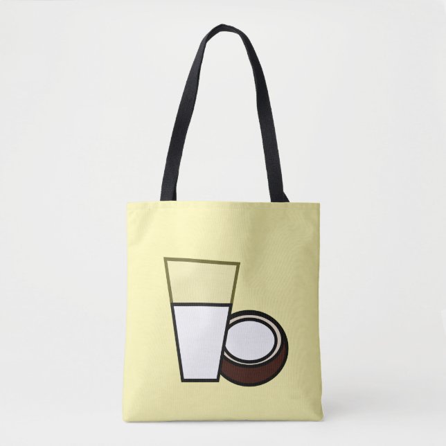 Trendy Aesthetic Everyday Canvas Tote Bag (Front)