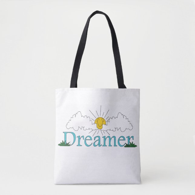 Trendy Aesthetic Everyday Canvas Tote Bag (Front)