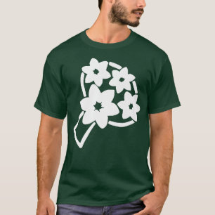 Trendy Aesthetic Wedding Bride Bouquet Flowers T-Shirt