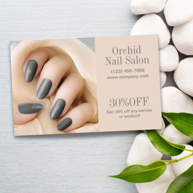 Trendy Aesthetician SPA Nail Salon Price Lists Flyer (Creator Uploaded)