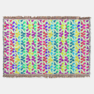 Trendy All-Over Designer Pattern Throw Blanket