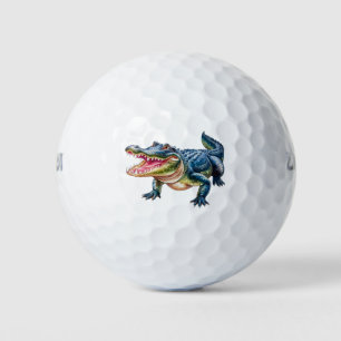 Trendy Alligator-Crocodile Animal Golf Balls