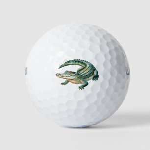 Trendy Alligator-Crocodile Animal Golf Balls