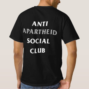 Trendy Anti Apartheid Social Club Keffiyeh T-Shirt