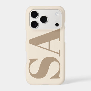trendy Antique White with Monogram Case-Mate