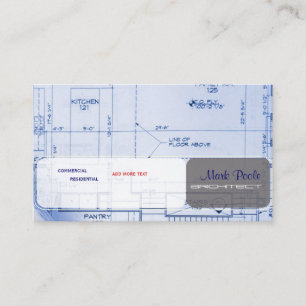 Trendy Architect business cards