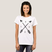 Trendy Arrows LOVE T-Shirt (Front Full)