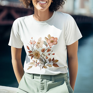 Trendy Autumn Vibe Watercolor T-Shirt