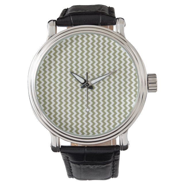 trendy aztec chevron stripes watch (Front)