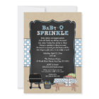 Trendy Baby Q Sprinkle for boy baby shower