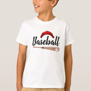 Trendy Baseball Player Dad Mum Sports for him T-Shirt