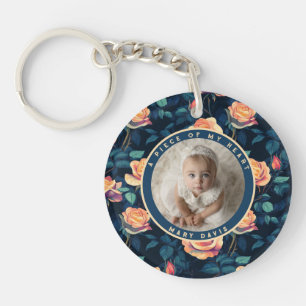 Trendy Best Gifts For Dad Rose Flower Key Ring