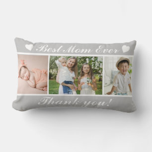 Trendy Best Mum Ever Mother's Day Lumbar Cushion