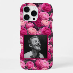 Trendy Birthday Party Ranunculus Floral Custom  iPhone 16 Pro Max Case