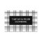 Trendy Black and White Plaid Tartan Classic