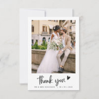 Trendy black and white wedding