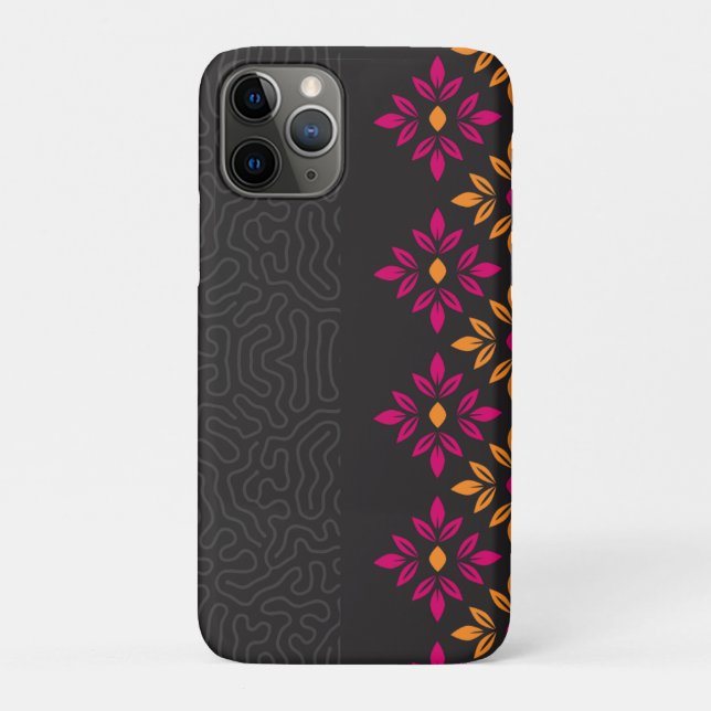 Trendy black iPhone 11 Pro Case (Back)