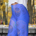 Trendy Blue Hypnotic Swirls Pattern Leggings<br><div class="desc">Bold and Mesmerising: Elevate your look with these eye-catching Hypnotic Swirls leggings! With their striking, colourful design, they bring an extra dose of flair to any outfit, whether for fitness or relaxation. Comfortable and trendy, these leggings are designed to keep you feeling fabulous while showcasing your bold style. Don’t wait—grab...</div>