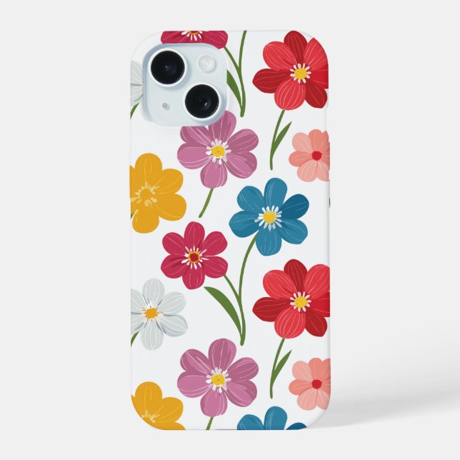 trendy boho phone case (Back)