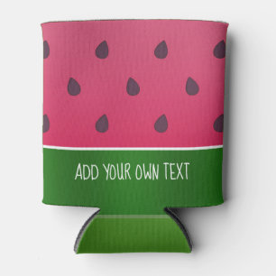 Trendy Bold Watermelon Graphic Can Cooler
