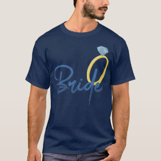 Trendy Bride outfit for the party T-Shirt
