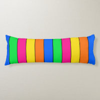 TRENDY BRIGHT NEON FLUORSCENT COLORS PINK STRIPES