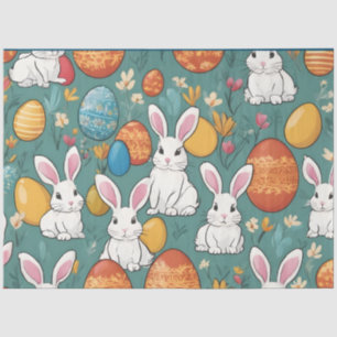 Trendy Bunny Easter Collection Tissue Paper