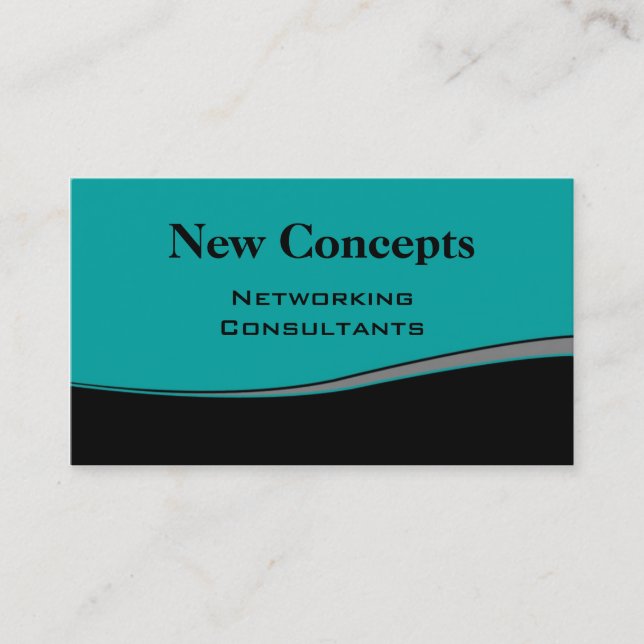 Trendy Business Card (Front)