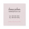 TRENDY BUSINESS CARD chic boutique pink stripe
