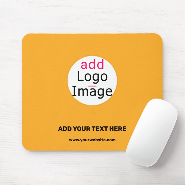 Trendy business customisable macaroni and cheese mouse pad (With Mouse)