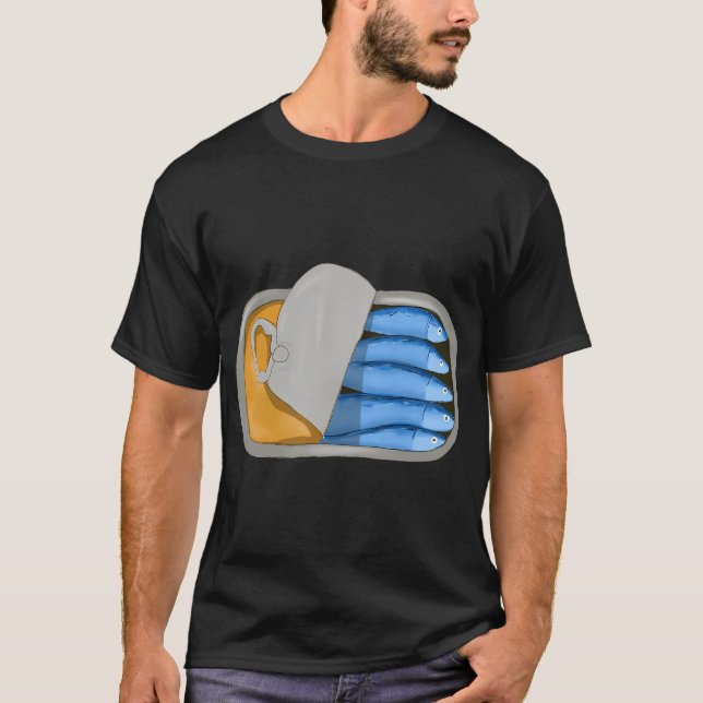 trendy can of sardines T-Shirt (Front)